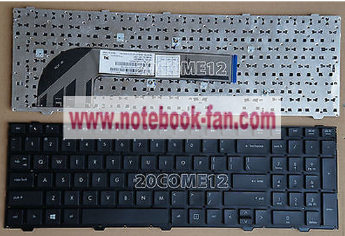NEW HP ProBook 4740s 4745s keyboard US No Frame Black